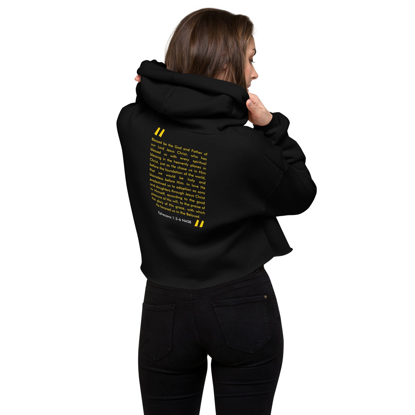 Brazen. Crop Hoodie